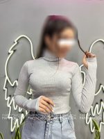 بادی یقه اسکی فینگردار کشت بافت طوسی