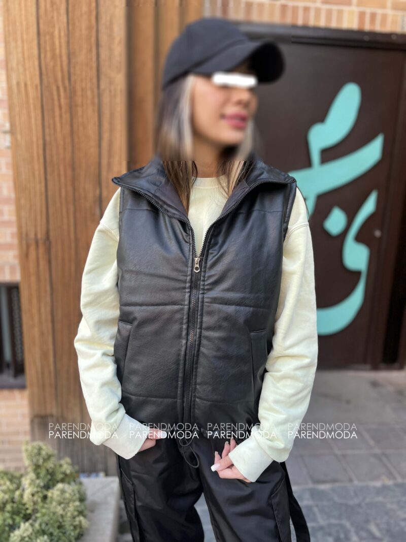 پافر چرم دخترانه