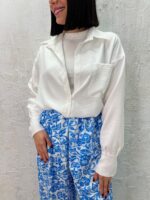 شومیز سفید زنانه
