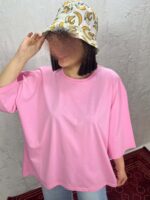 تیشرت باکسی دخترانه