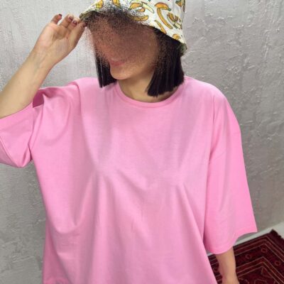 تیشرت باکسی دخترانه