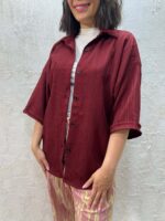 شومیز زرشکی