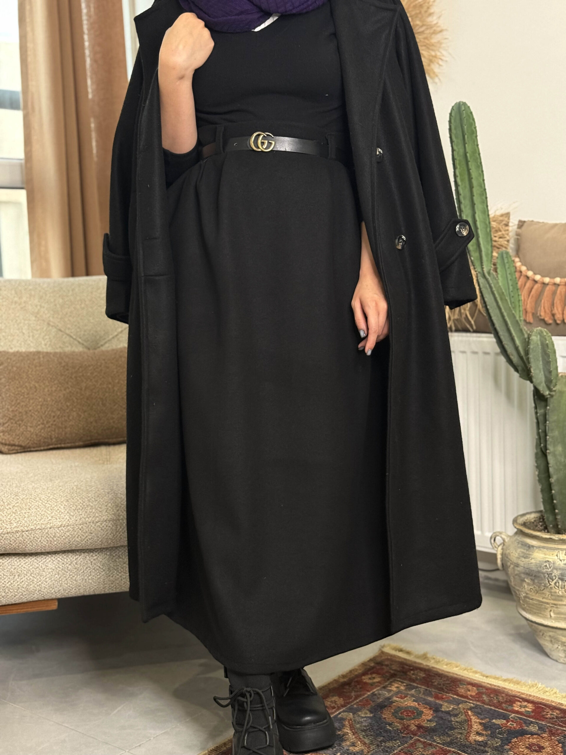 دامن فوتر مشکی