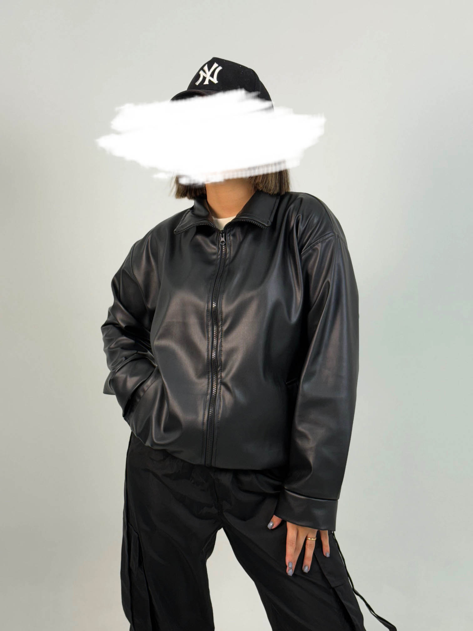 بامبر چرم دخترانه